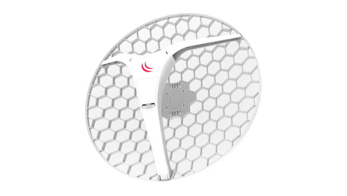 Pachet 4 bucăți - LHG XL 5 ac antenă 27dBi 5GHz, 802.11ac, 1 x Gigabit, PoE - MikroTik RBLHGG-5acD-XL(4 buc)