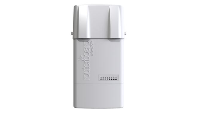BaseBox 2, 1 x Gigabit LAN, USB, miniPCIe, 802.11b/g/n 2.4GHz 2x2, PoE, outdoor - MikroTik RB912UAG-2HPnD-OUT