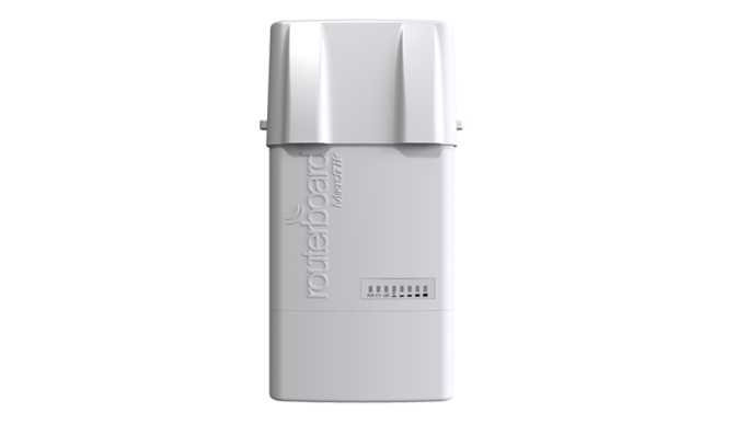 BaseBox 5, 1 x Gigabit LAN, USB, miniPCIe, 802.11a/n 5GHz 2x2, PoE, outdoor - MikroTik RB912UAG-5HPnD-OUT