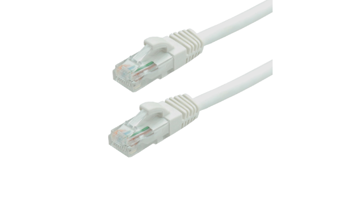 Patch cord Gigabit UTP cat6, LSZH, 3.0m, alb - ASYTECH Networking TSY-PC-UTP6-3M-W