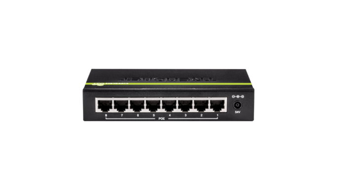Switch 8 porturi Gigabit PoE/PoE+ 61W - TRENDnet TPE-TG82G