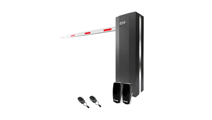 KIT complet barieră acces AUTO / 4 m, montaj universal ST/DR - MOTORLINE ZUMA4-KIT