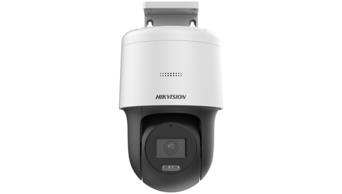 Cameră miniPT IP 4MP, lentilă 2.8mm, IR și White Light 30m, Audio - HIKVISION DS-2DE2C400MW-DE-F1-S7
