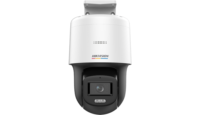 ColorVu - Cameră miniPT, IP, 4MP, lentilă 4.0mm, WL 30m, Audio, PoE, IP66 - HIKVISION DS-2DE2C400SCG-E(F1)