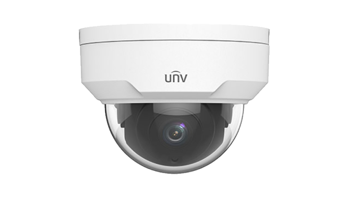 Cameră IP, 4MP, lentilă 2.8mm, IR 30m, PoE, IP67, IK10 - UNV IPC324LB-SF28-A