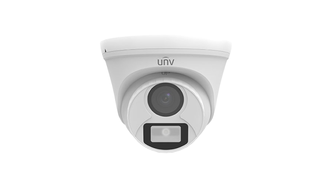 ColorHunter - Cameră AnalogHD 2MP, lentilă 2.8mm, WL 20m, IP67 - UNV UAC-T112-F28-W