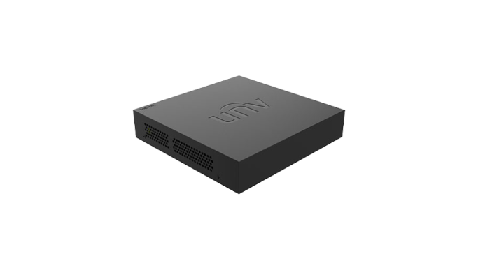 XVR 4 canale AnalogHD 2MP + 2 ch IP max. 6MP, H.265 - UNV XVR301-04F