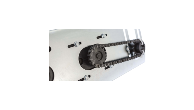 Kit automatizare ușă secțională max. 15mp, motor 24V DC - MOTORLINE KVM25