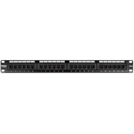 Patch Panel 24 porturi RJ45 UTP, Cat6 - TRENDnet TC-P24C6